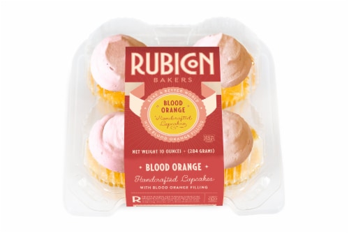 Rubicon Bakers Blood Orange Cupcake Perspective: front