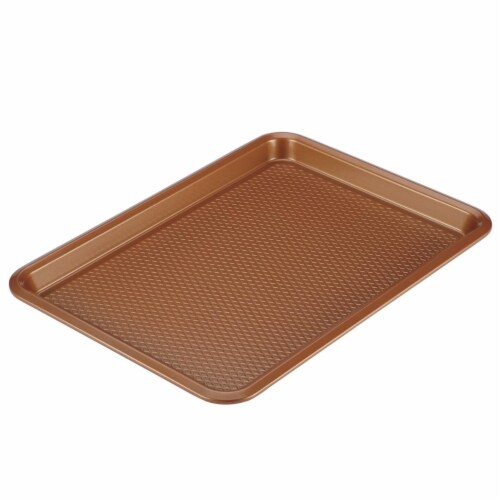 Ayesha Curry Nonstick Cookie Pan, 10 x 15 in. - Copper Perspective: front