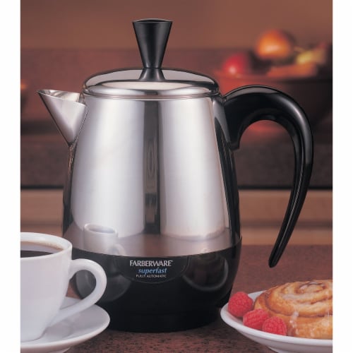 Farberware FCP240 4 Cups Electric Percolator - Silver