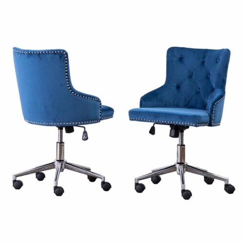 Office chair with nailhead trim deals