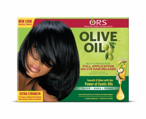 Hair shop relaxer treatment