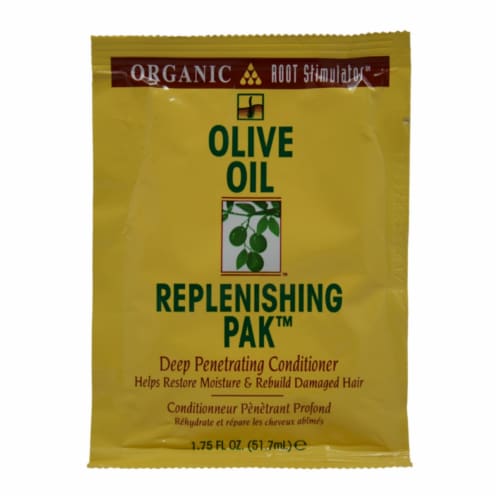 Organix Root Stimulator Olive Oil Replenishing Pak™ Conditioner 1.75 oz Perspective: front