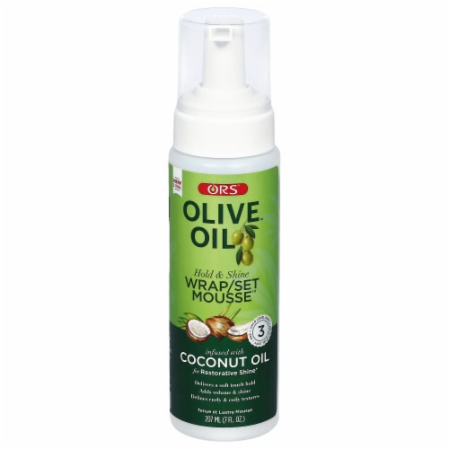 ORS™ Olive Oil Wrap/Set Mousse™ Perspective: front