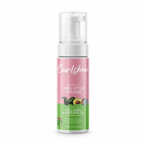 Curlshow Alcohol-Free Curl Style Mousse Perspective: front