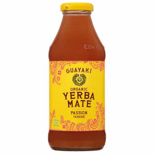 Guayaki Yerba Mate Pure Passion Tea Perspective: front