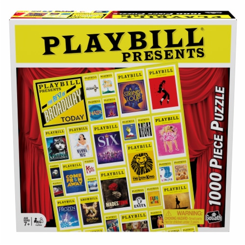 Endless Games Playbill® Presents Broadway Puzzle Perspective: front