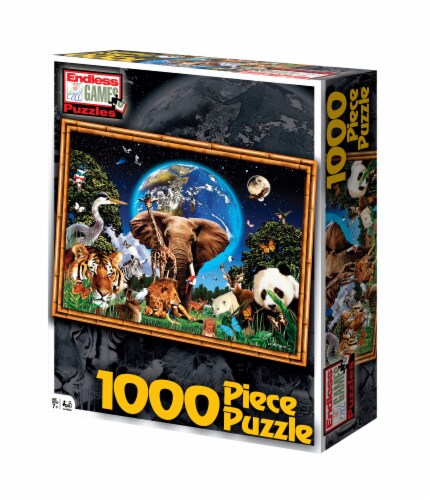 Endless Games Peace on Earth Puzzle Perspective: front