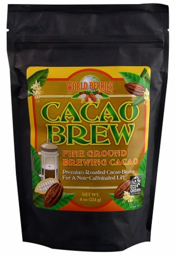 FunFresh Foods World Berries Fine Ground Brewing Cacao Perspective: front