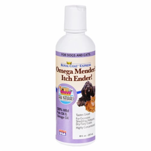 Ark Naturals Royal Coat Express Omega Minder Itch Ender Perspective: front