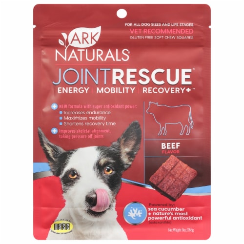 Ark Naturals® Beef Joint Rescue® Soft Chew Squares Perspective: front