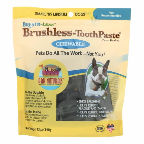 Ark Naturals Breath-Less Brushless Toothpaste - 12 oz Perspective: front