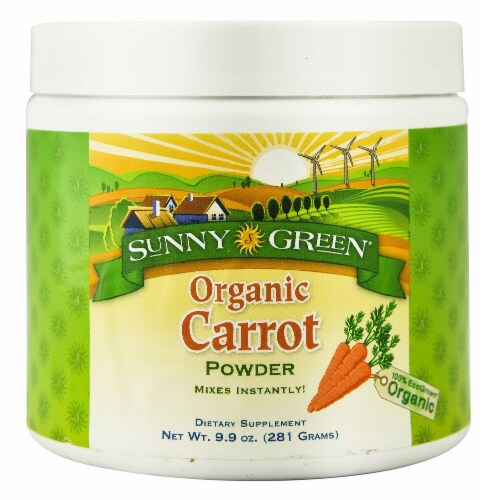 Sunny Green  Organic Carrot Powder Perspective: front