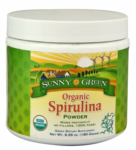 Sunny Green  Organic Spirulina Powder Perspective: front