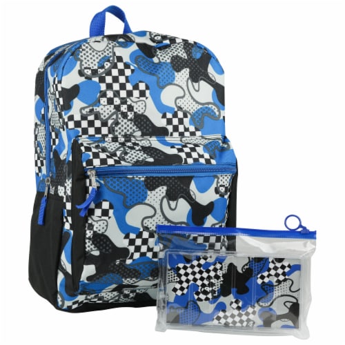 Cudlie Checkerboard Camo Backpack Perspective: front