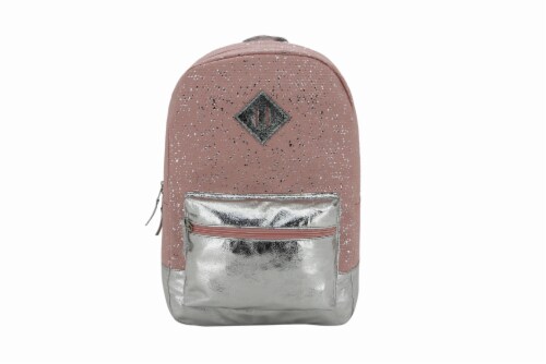 Cudlie Debossed with Metallic Flecks Backpack Perspective: front