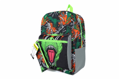 Cudlie Dinosaur Backpack + Pencil Case Perspective: front