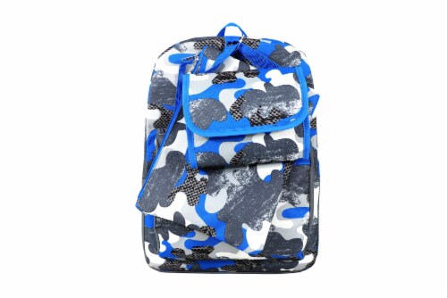 Cudlie Backpack Set - Camo Grunge Perspective: front