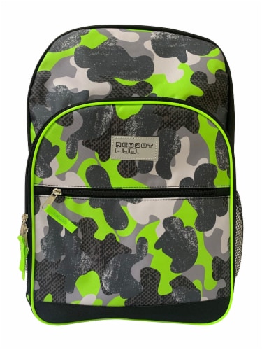 Cudlie Backpack - Green Camo Perspective: front