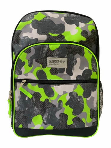 Cudlie Backpack - Green Camo Perspective: front