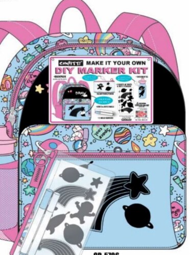 Reboot Confetti Girls DIY Backpack Perspective: front