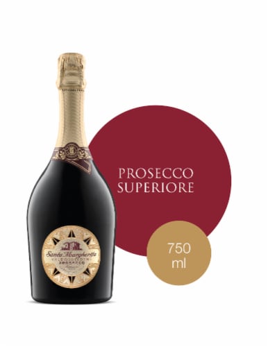 Santa Margherita Prosecco Sparkling Wine Perspective: front