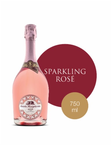 Santa Margherita Brut Rose Sparkling Wine, 750 mL - Kroger