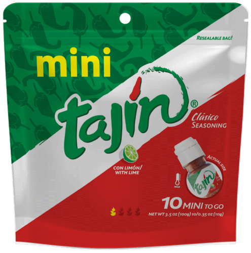 TAJIN FRUIT SEASONING MINI 0.35 oz Each ( 40 in a Pack ) – Mom and Pop  Wholesale