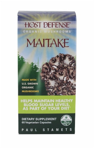 Fungi Perfecti  HostDefense® Organic Mushrooms™ Maitake Perspective: front