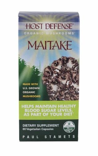 Fungi Perfecti  HostDefense® Organic Mushrooms™ Maitake Perspective: front