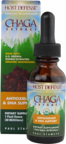 Fungi Perfecti  Host Defense® Chaga Extract Perspective: front