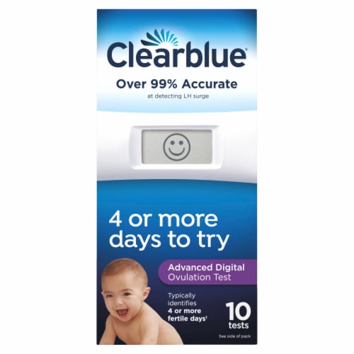 Clearblue Advanced Digital Ovulation Test, 10 ct - Pay Less Super Markets