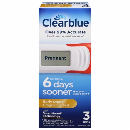 Clearblue® Early Digital Pregnancy Test with Smartguard™ Technology Perspective: front