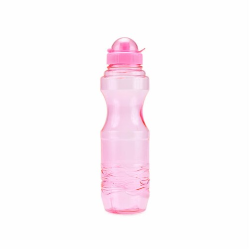Bluewave Lifestyle PG06L-48-Pink 20 oz Bullet Sports Water Bottle, Candy Pink Perspective: front