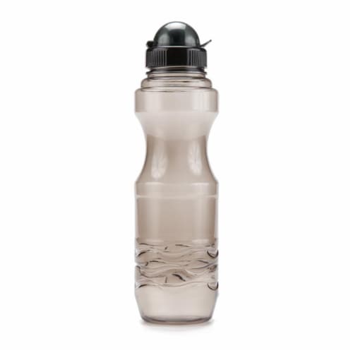 Bluewave Lifestyle PG10L-48-Grey 34 oz Bullet Sports Water Bottle, Graphite Grey Perspective: front