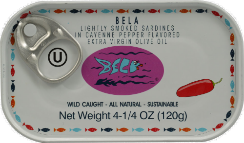 Bela Sardines in Cayenne Pepper Perspective: front