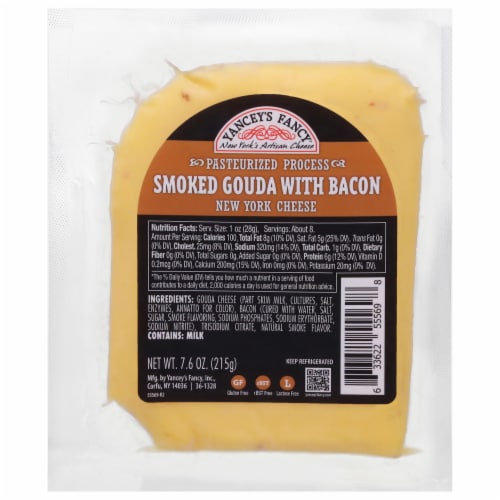 Yancey's Fancy™ Smoked Gouda with Bacon Perspective: front