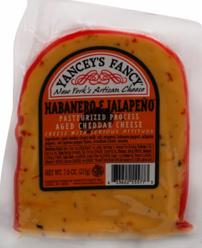 Yancey’s Fancy Habanero & Jalapeno Cheddar Cheese