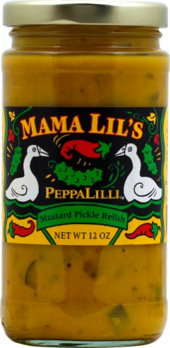 Mama Lil's PeppaLilli™ Mustard Pickle Relish Perspective: front