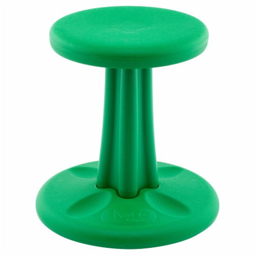 Kore Kids Wobble Chair 14" - Green Perspective: front