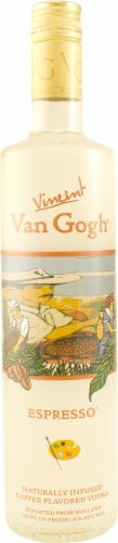 Van Gogh Espresso Flavored Vodka Perspective: front