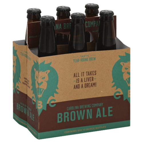 Carolina Brewing Company Brown Ale Perspective: front
