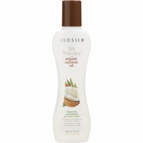 Biosilk 320447  oz Unisex Silk Therapy with Organic Coconut Oil Leave in  Hair Treatment, 1 - Kroger