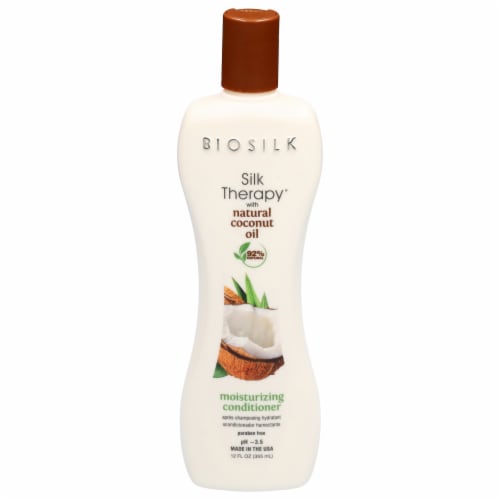 Biosilk® Silk Therapy® Organic Coconut Oil Moisturizing Conditioner Perspective: front