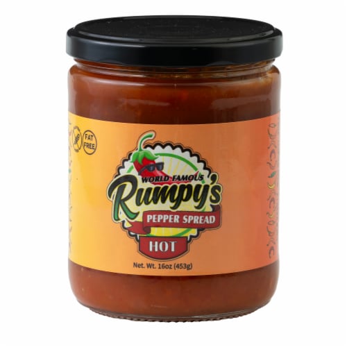 Rumpy's Hot Pepper Spread Perspective: front