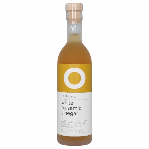 O® Olive Oil California White Balsamic Vinegar Perspective: front
