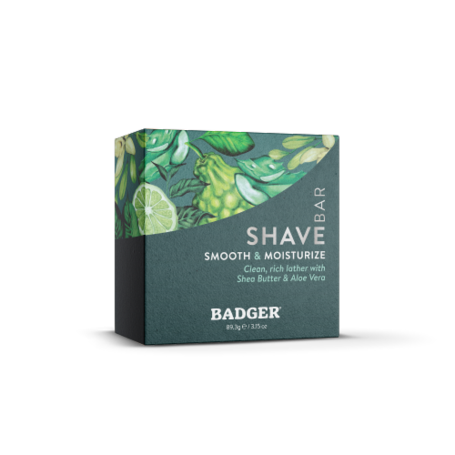 Badger® Navigator Class Man Care Shave Soap Perspective: front