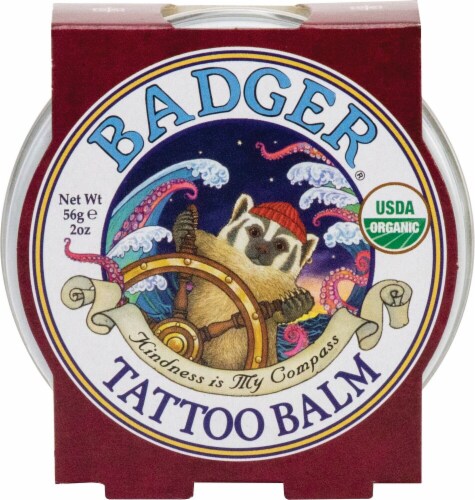 Badger  Tattoo Balm Perspective: front