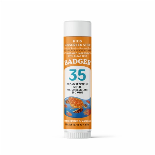 Badger Kids All Season Sunscreen Stick SPF 35 Perspective: front