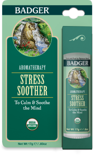 Badger Aromatherapy Stress Soother Perspective: front