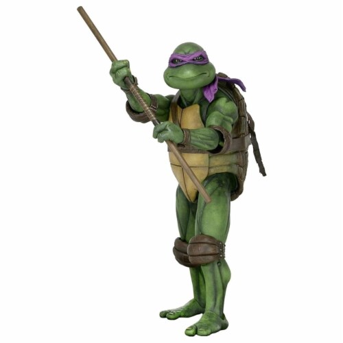 Teenage Mutant Ninja Turtles Donatello TMNT 1990 16.5 Figure NECA Perspective: front